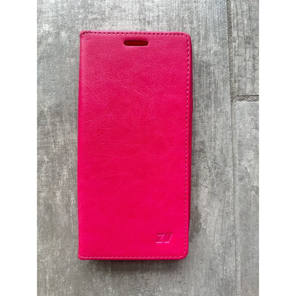 ZIZO Book-Style Folio Flip Wallet Case Magnetic Flap Samsung Galaxy Note 9 Neon
